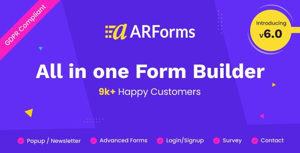 Download ARForms 7.2.1 – WordPress Form Builder Plugin