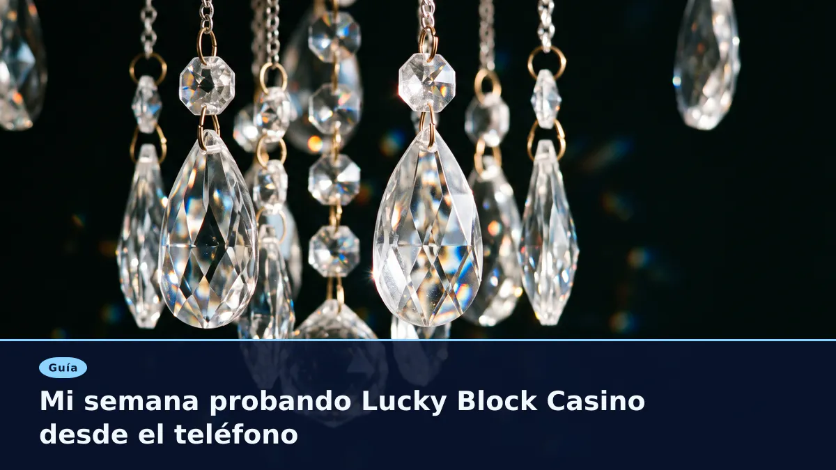 Mi semana probando Lucky Block Casino desde el teléfono