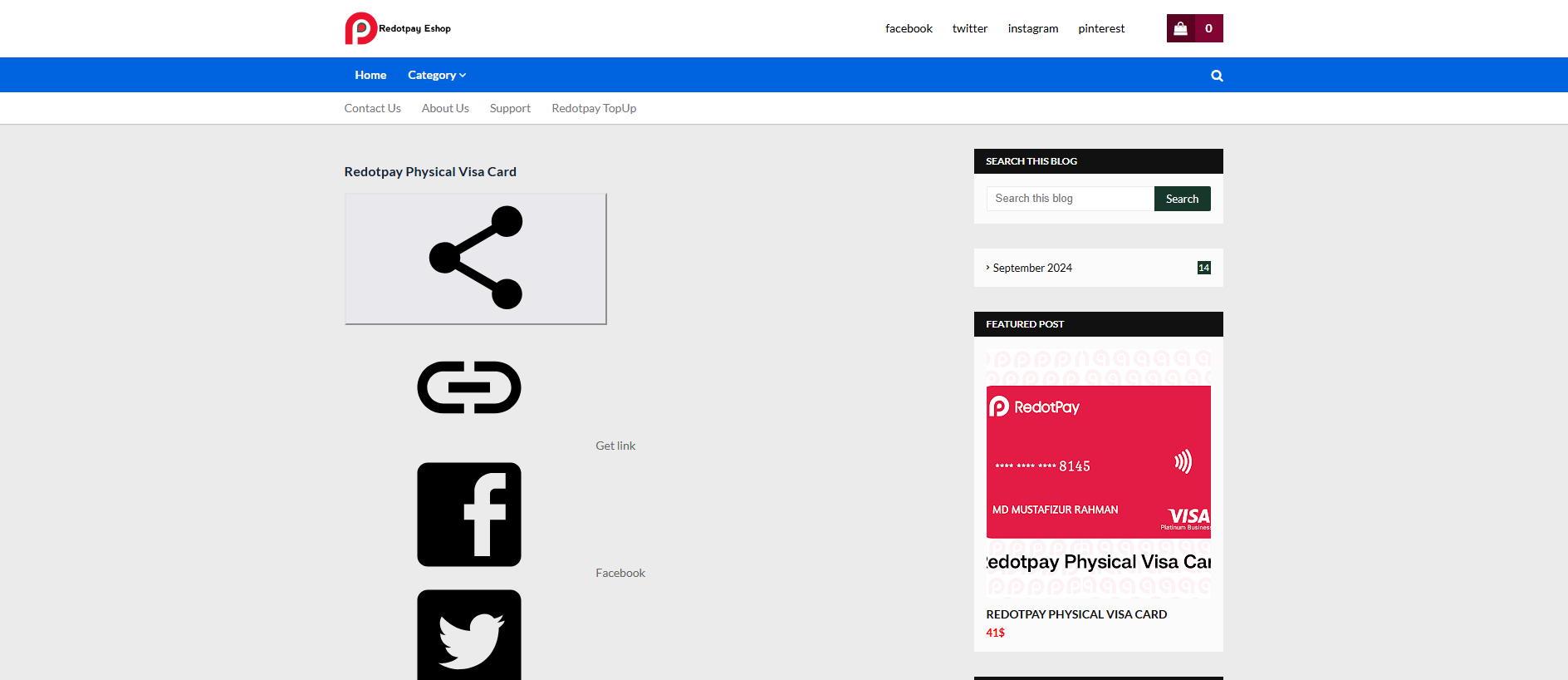 Screenshot of redotpayeshop.blogspot.com