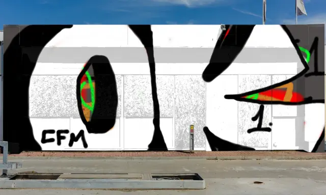 Graffiti artwork by Warok1