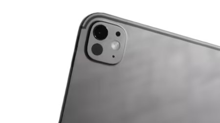 iPad Pro M4の背面にあるカメラ