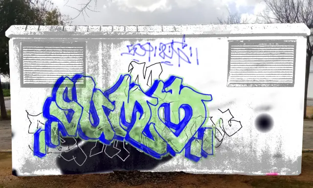 Graffiti artwork by Sumoe