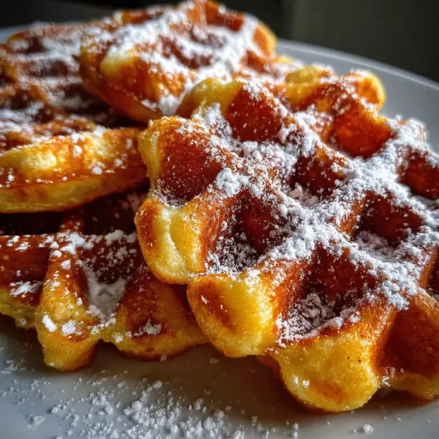 Golden Waffles Recipe – Simple, Sweet, and Satisfying