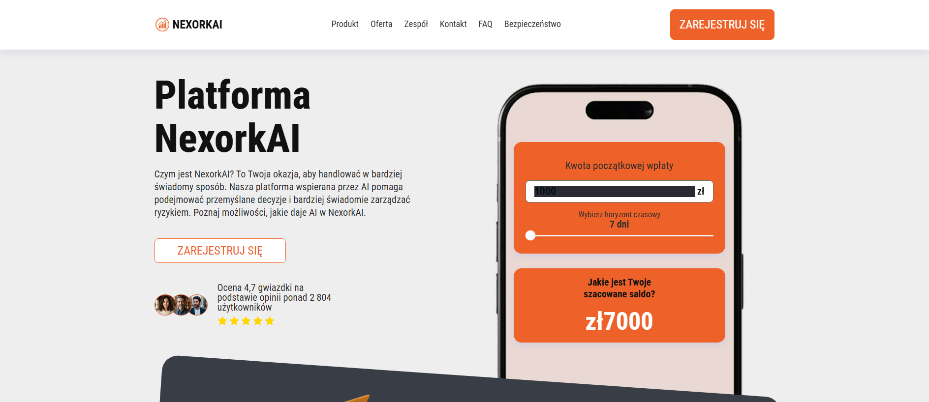 Screenshot of nexorkpl.com