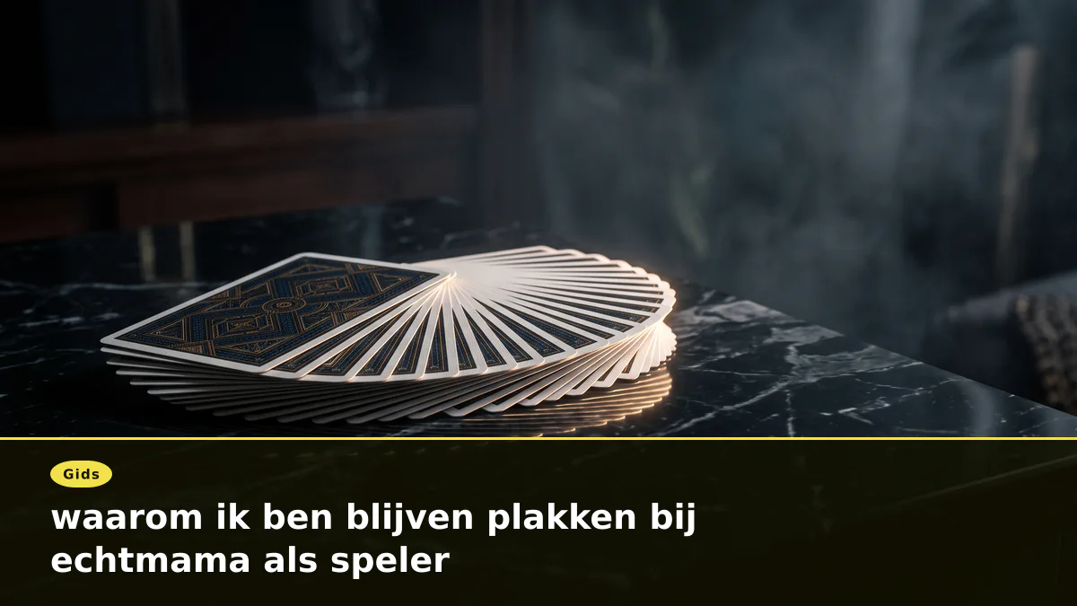 waarom ik ben blijven plakken bij echtmama als speler