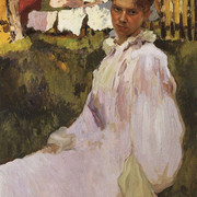 Портрет Н Ф Обер 1896