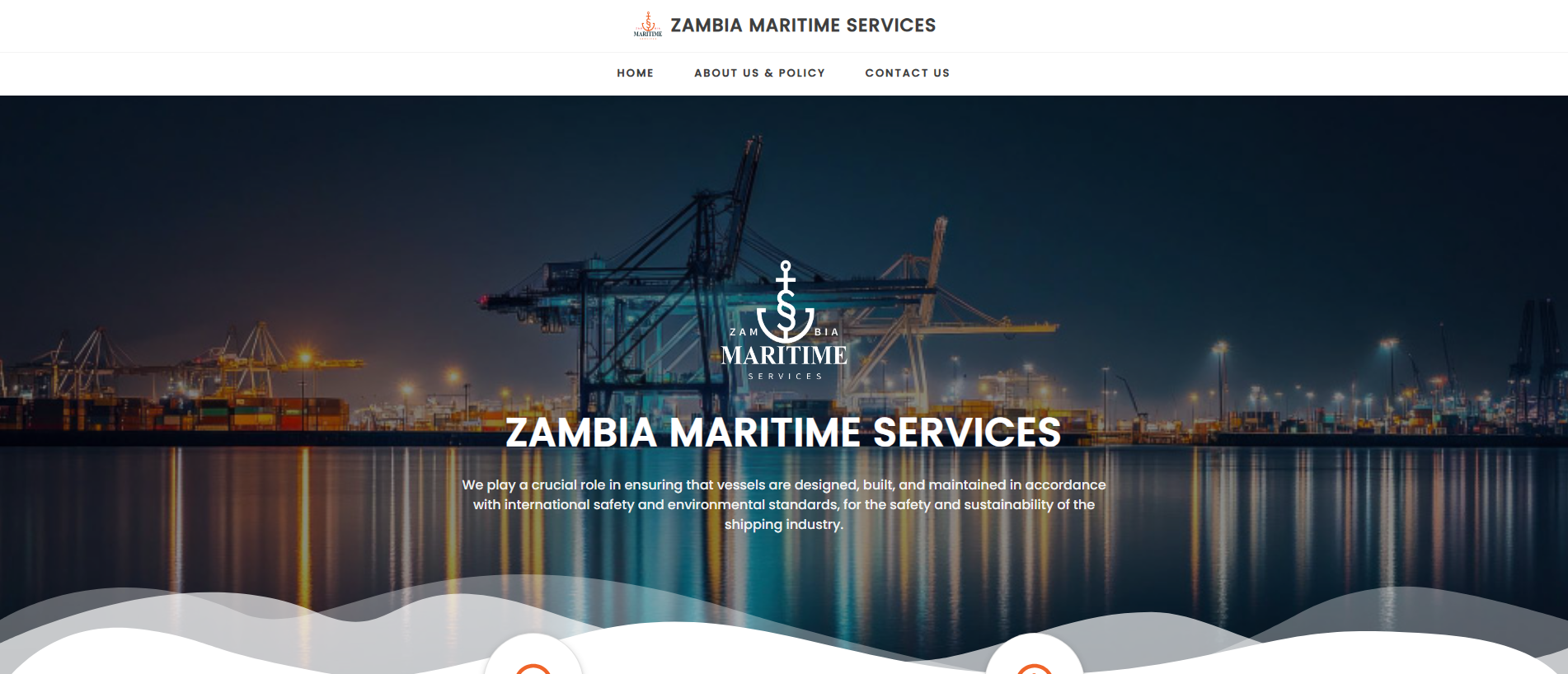 Stored capture of zambmaritime.org
