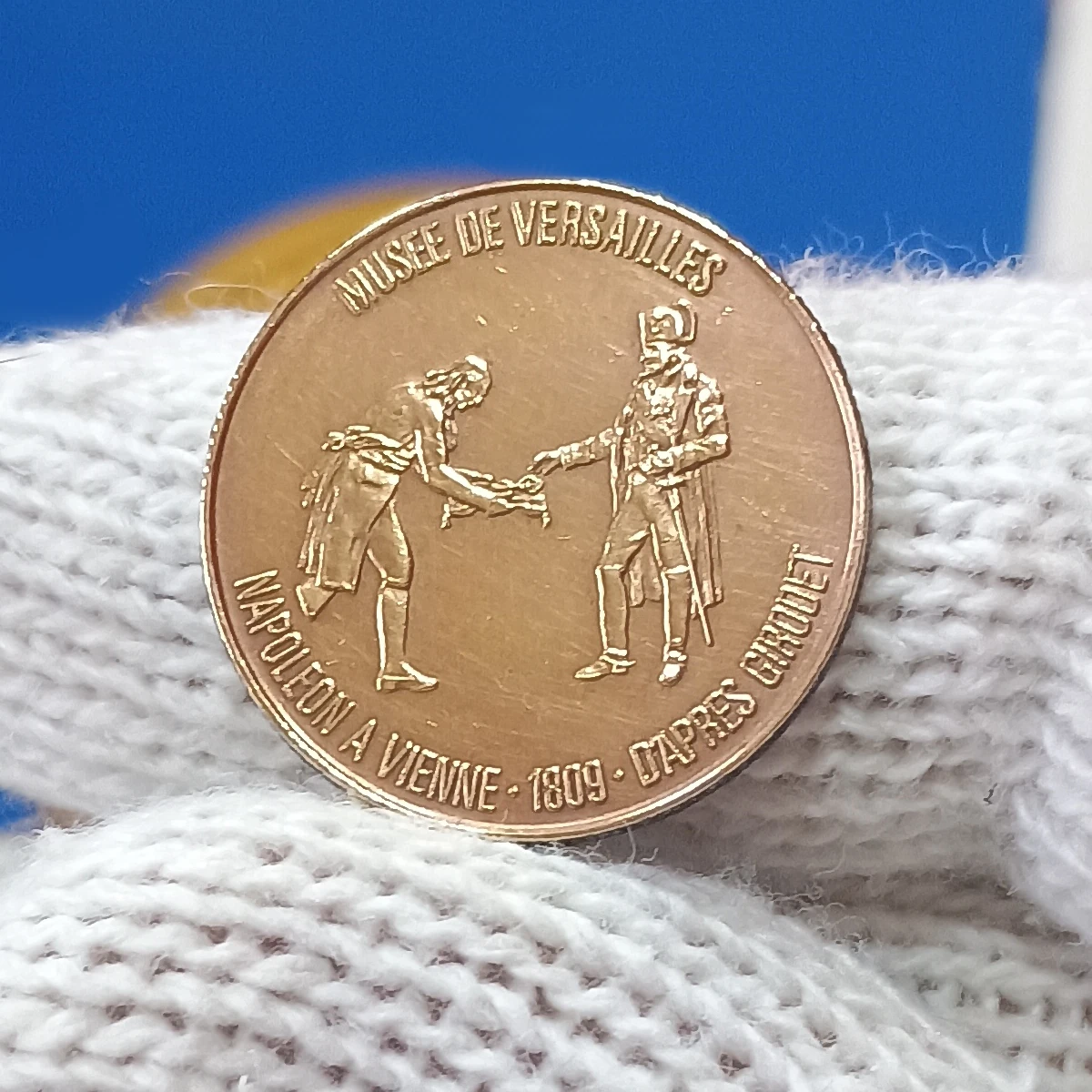 Token / Medalha Comemorativa aos 200 Anos do Nascimento de Napoleão Bonaparte. - Foto 5