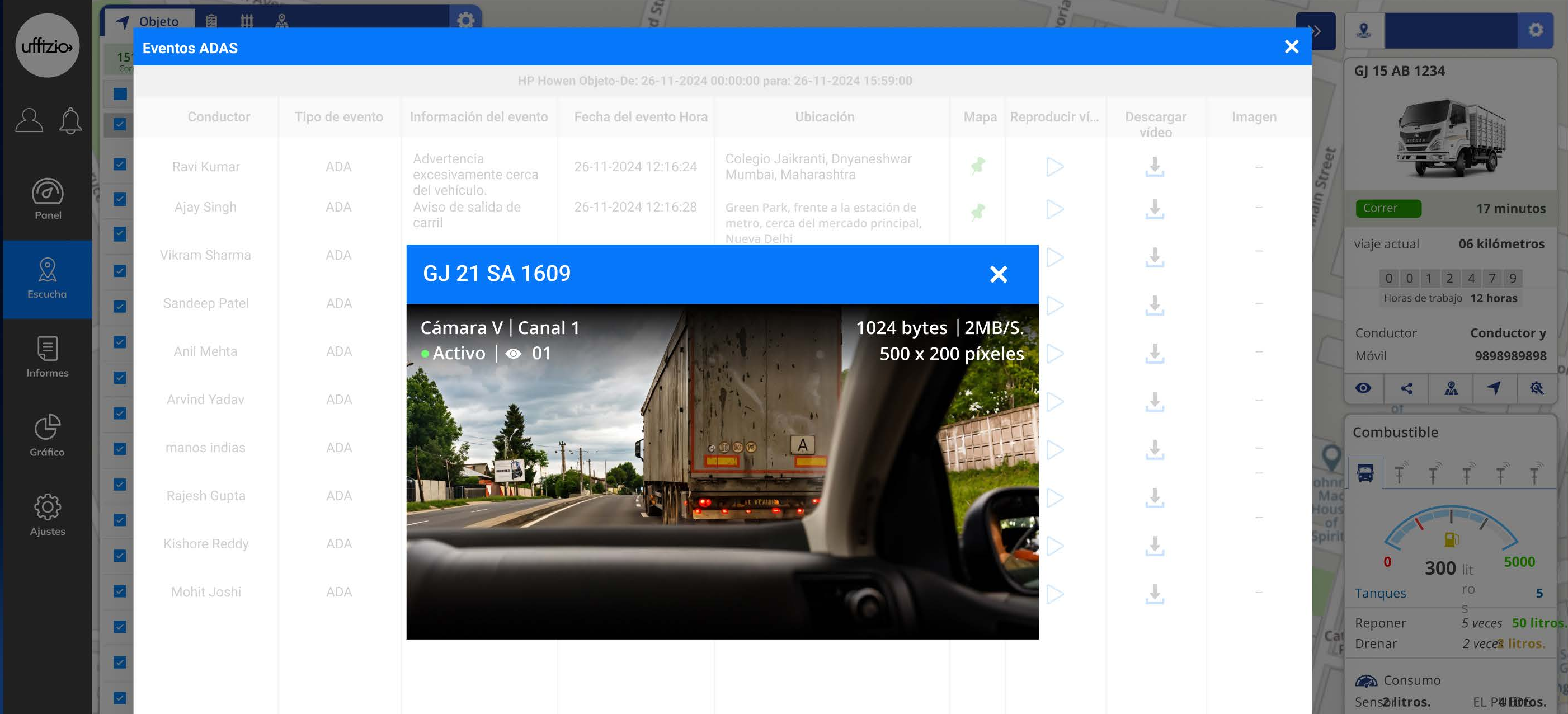 ADAS — Asistencia al conductor