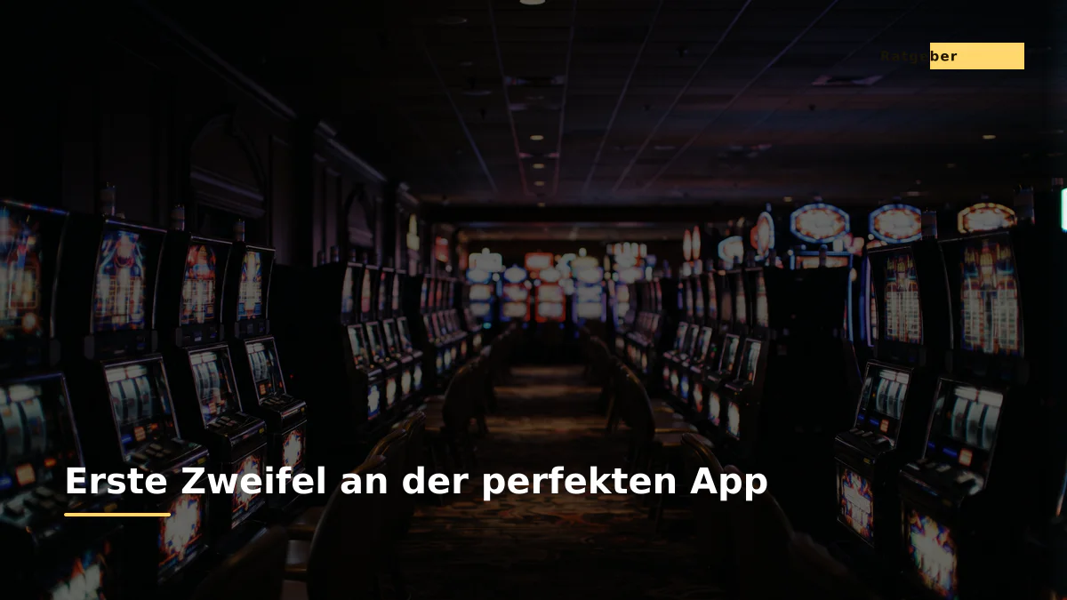 Erste Zweifel an der perfekten App