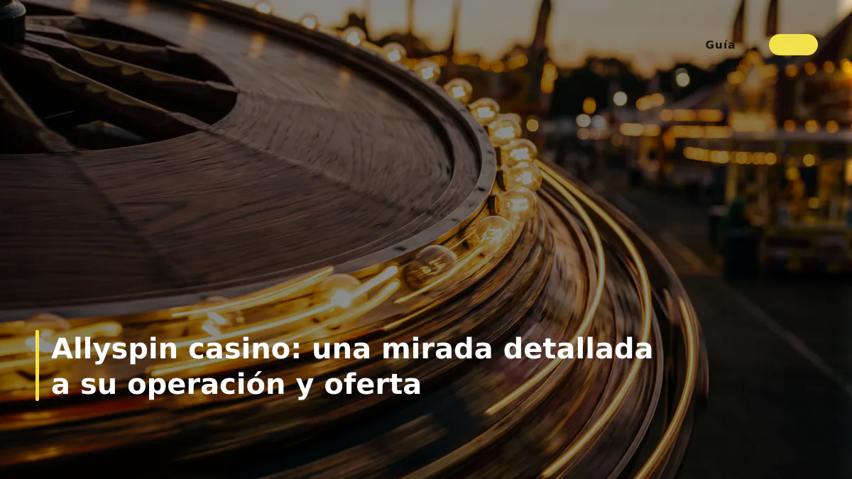 Allyspin casino: una mirada detallada a su operación y oferta