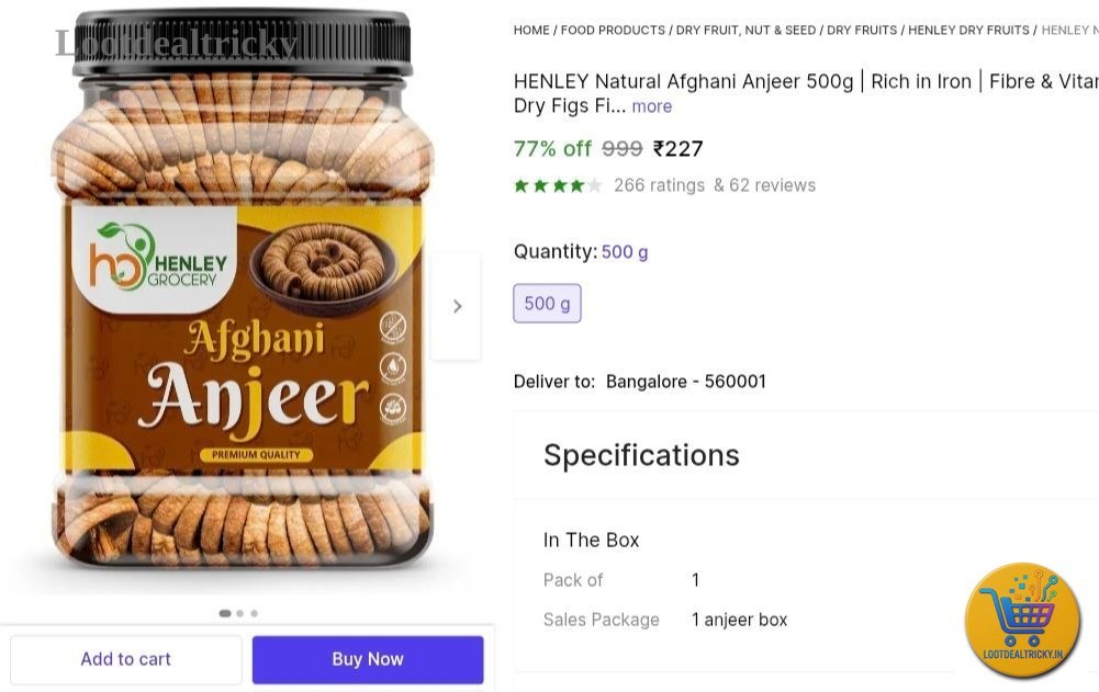Grab 500g Anjeer – Just ₹227 | Exclusive Sale Discount Grab 500g Anjeer – Just ₹227 | Exclusive Sale Discount