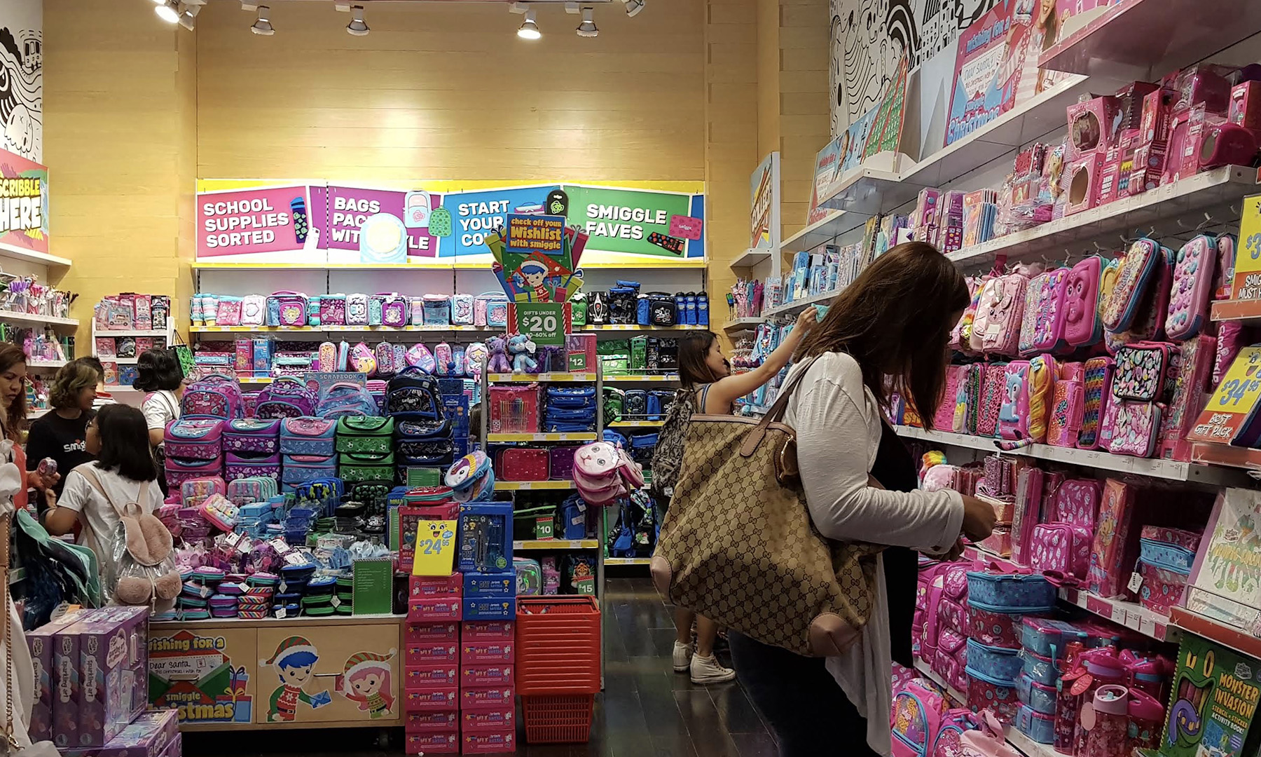 Smiggle bags and accessories at 313 Somerset store