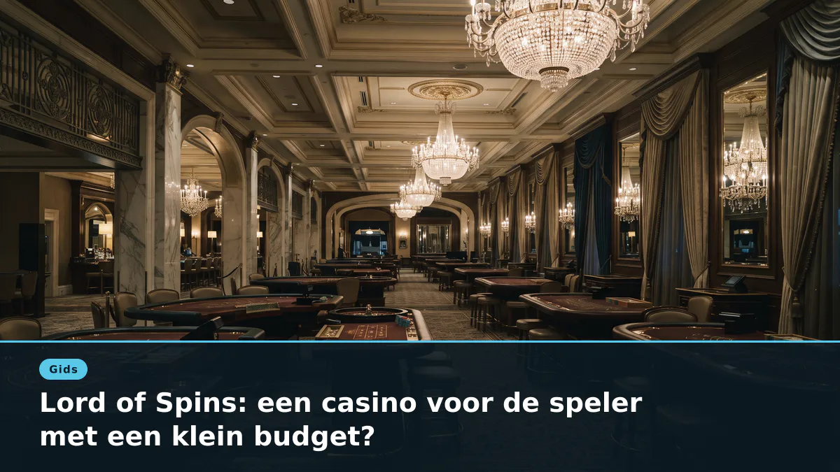 Lord of Spins: een casino voor de speler met een klein budget?