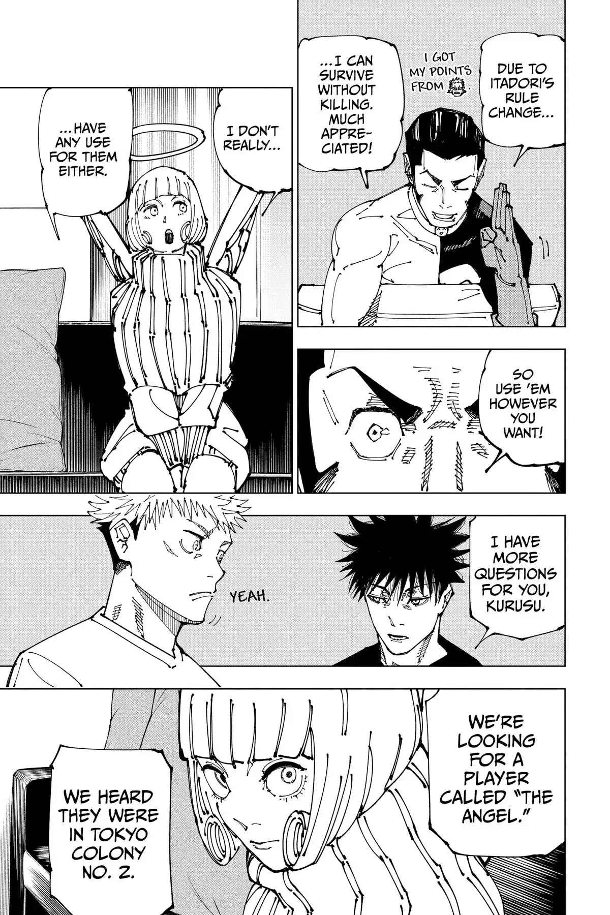Read Jujutsu Kaisen Chapter 199 English - Page 7