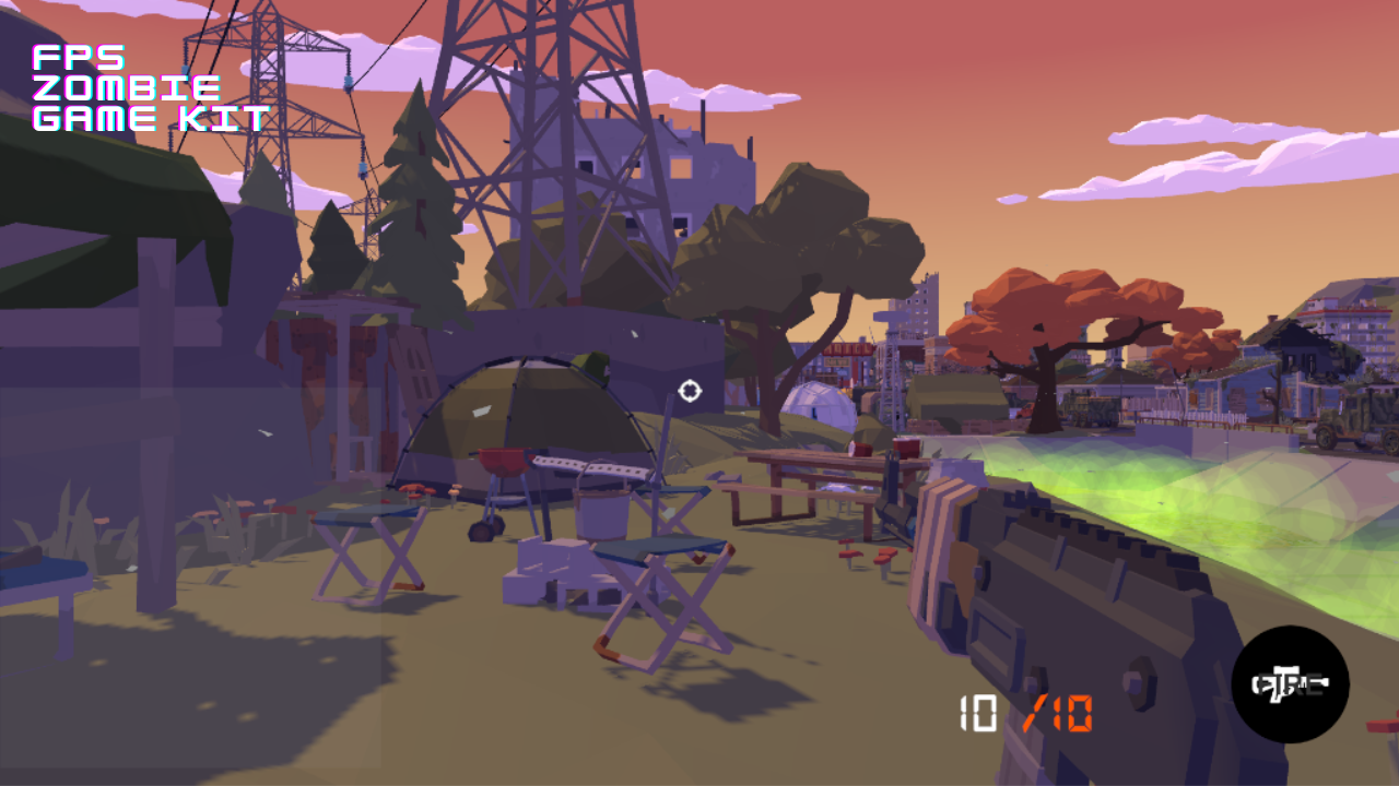 Fps Zombie Game Kit - Unity Template