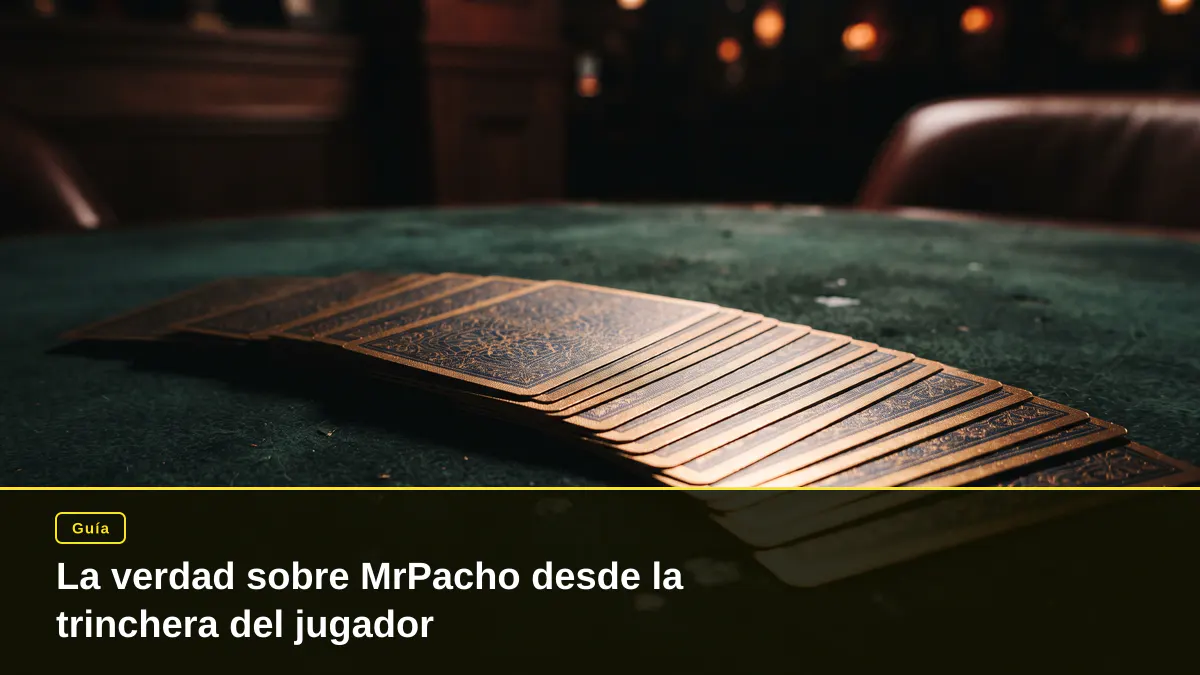 La verdad sobre MrPacho desde la trinchera del jugador