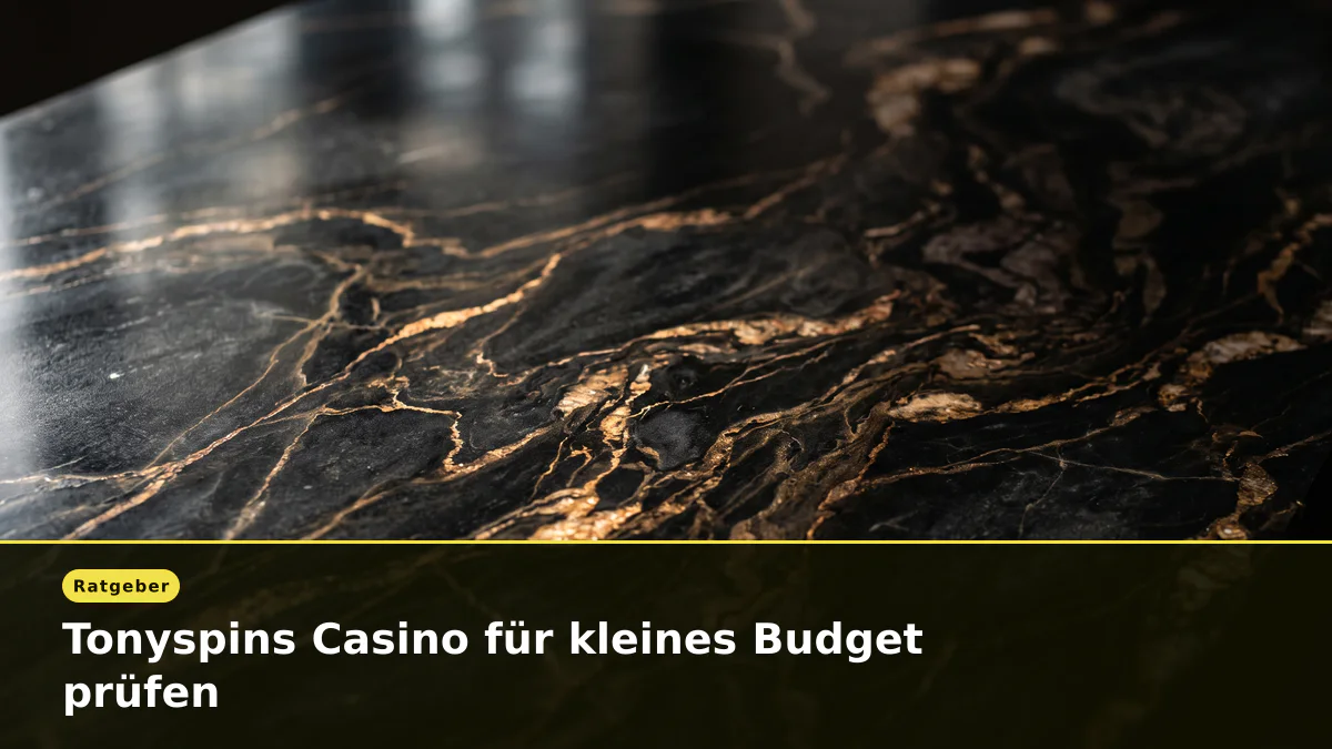 Tonyspins Casino für kleines Budget prüfen