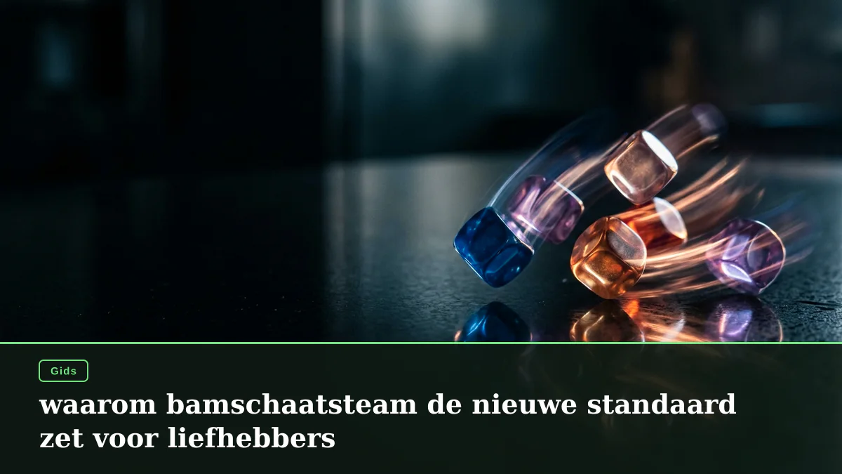 waarom bamschaatsteam de nieuwe standaard zet voor liefhebbers