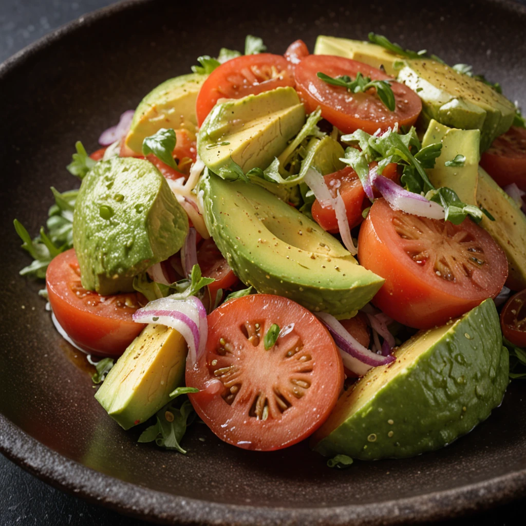Avocado and Tomato Salad Recipe