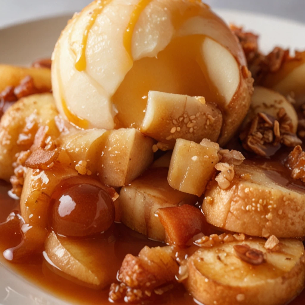 Crispy Apple Dessert