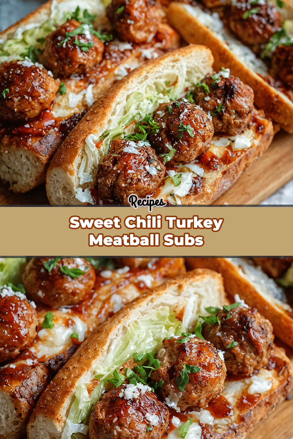 Sweet Chili Turkey Meatball Subs