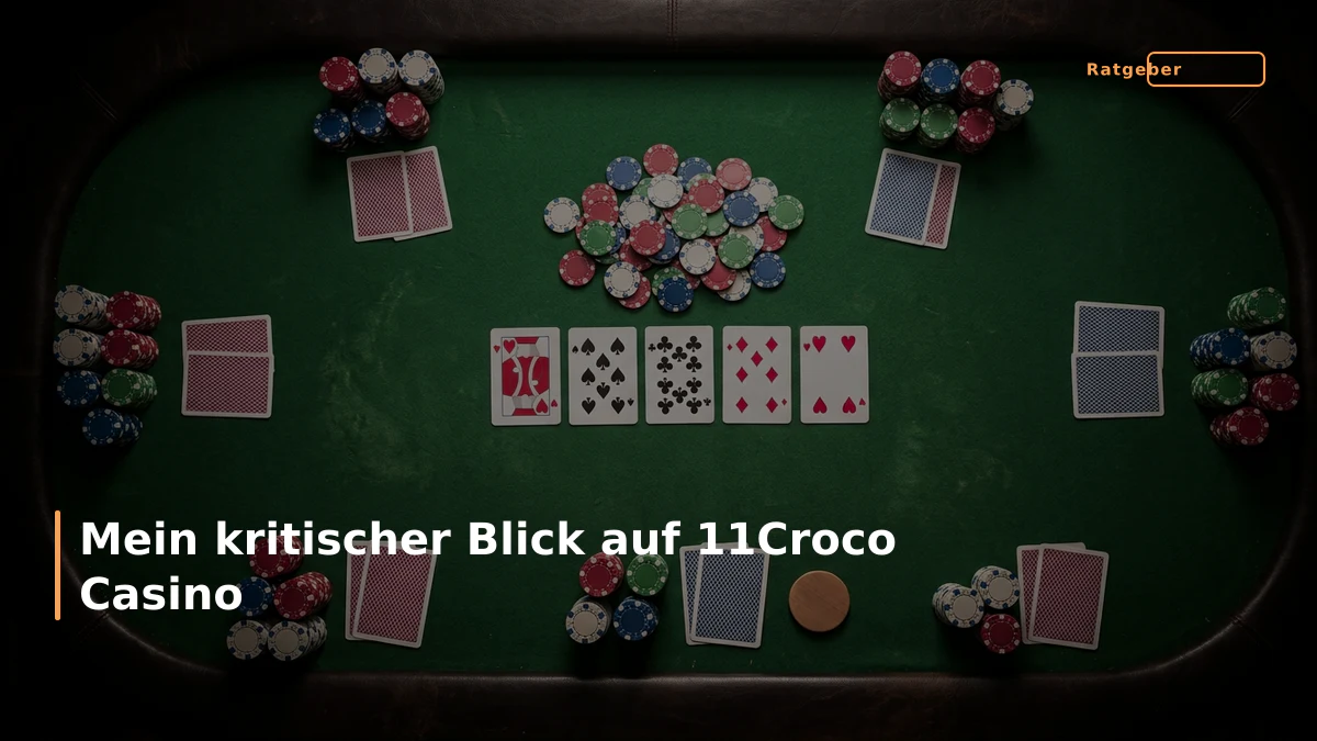 Mein kritischer Blick auf 11Croco Casino