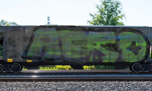 Graffiti artwork by AERO