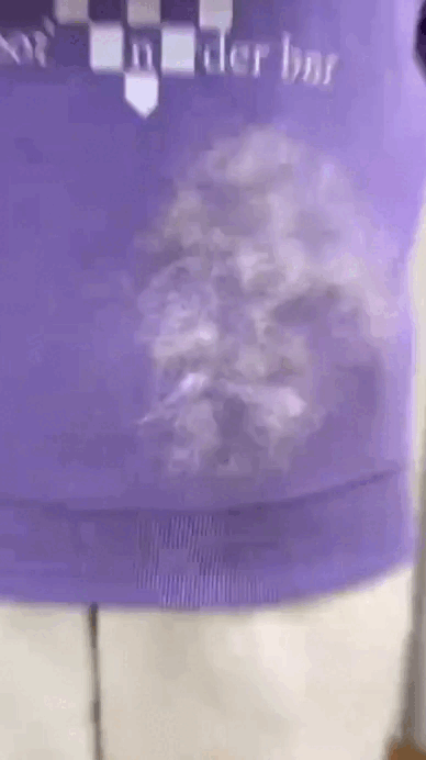 Pelos removidos con guante quitapelos