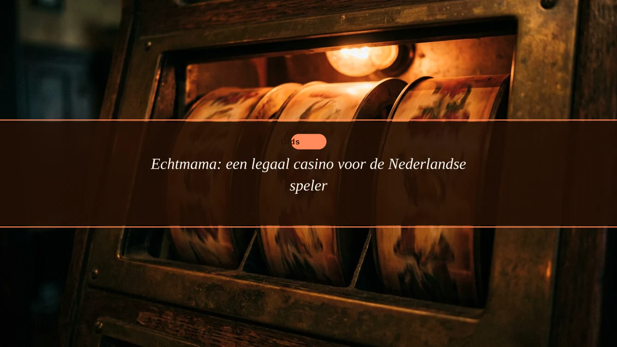 Echtmama: een legaal casino voor de Nederlandse speler