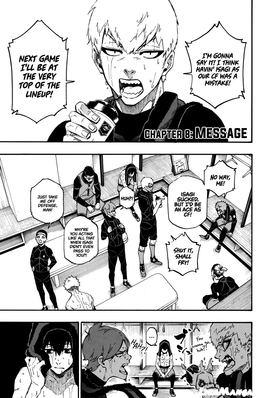 Read Blue Lock Chapter 8 English - Page 2