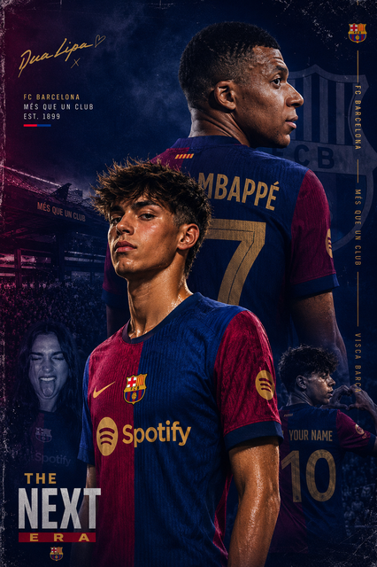FC Barcelona Football Campaign Prompt