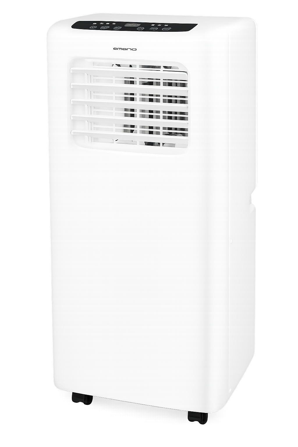 White modern portable air conditioner unit