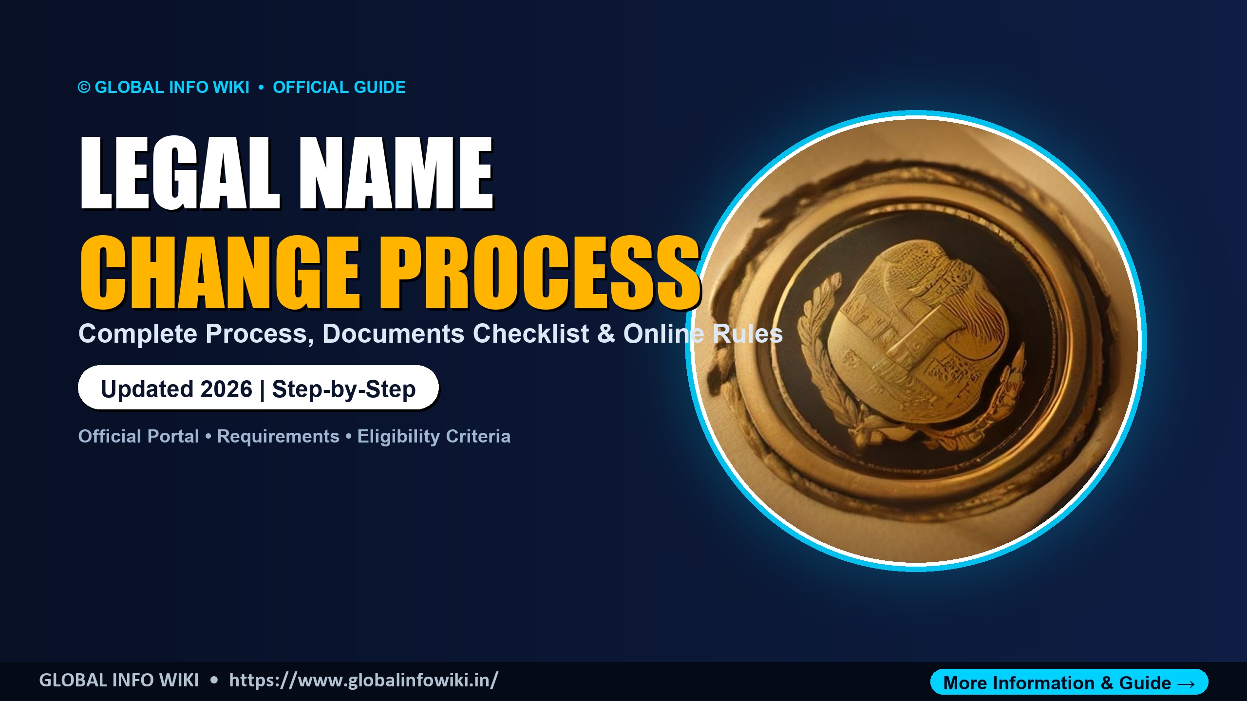 Legal Name Change Process in India — Step-by-Step Gazette Notification & Affidavit Guide Legal Name Change Process in India — Step-by-Step Gazette Notification & Affidavit Guide