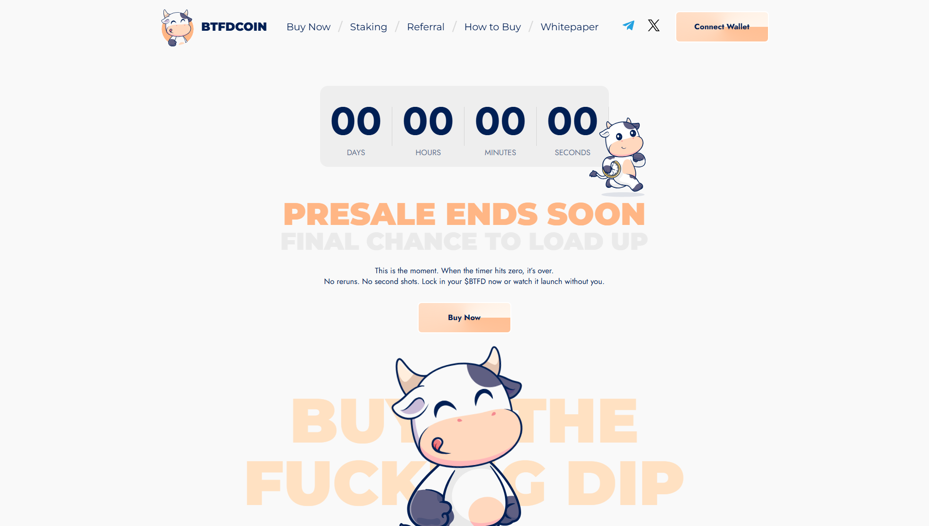 Screenshot of claim-btfd.pages.dev
