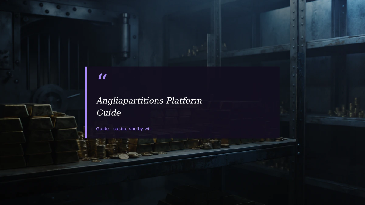 Angliapartitions Platform Guide