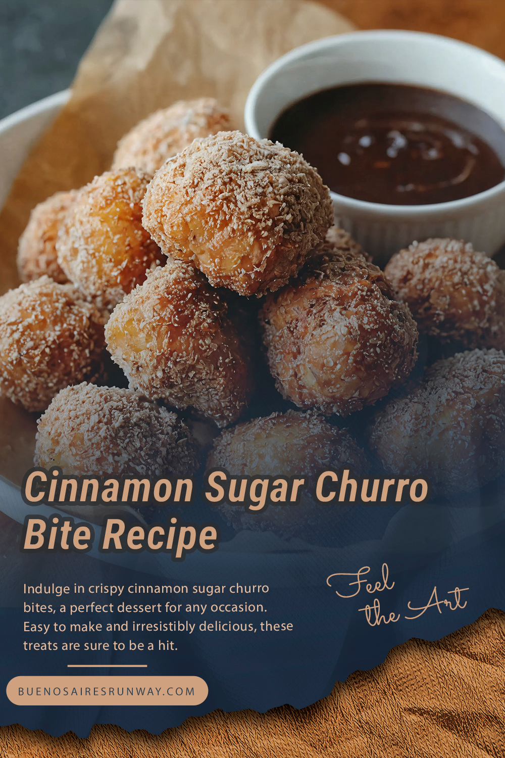 Cinnamon Sugar Churro Bite Recipe