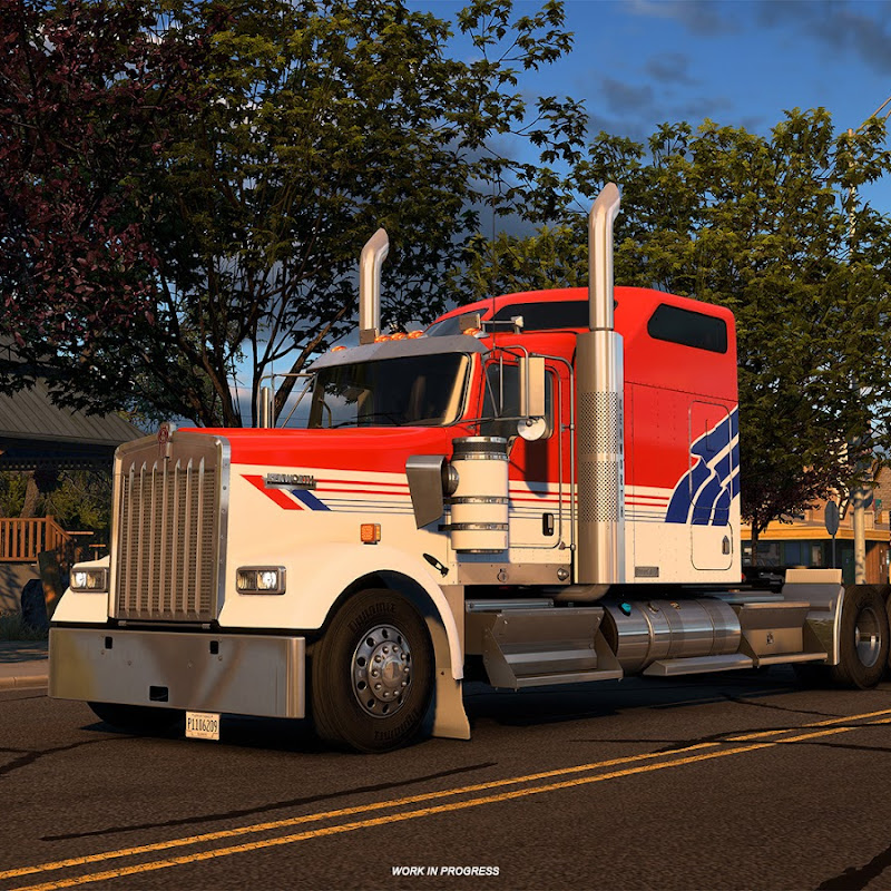 1.60 Güncelleme: Kenworth TourAmerica Boya İşleri