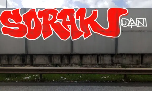 Graffiti artwork by cuntrash635
