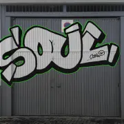 Graffiti artwork by Village