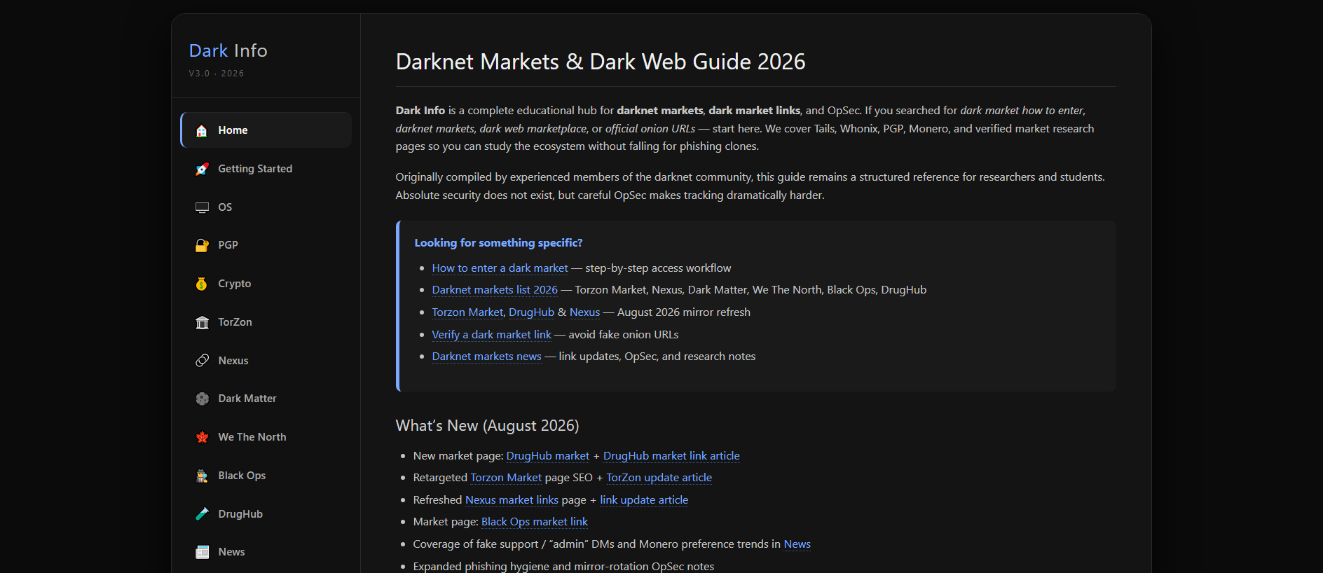 Stored capture of darkinfo.space