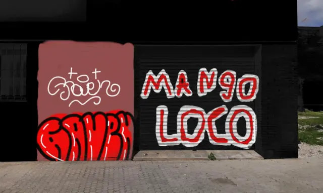 Graffiti artwork by Ksksksskk