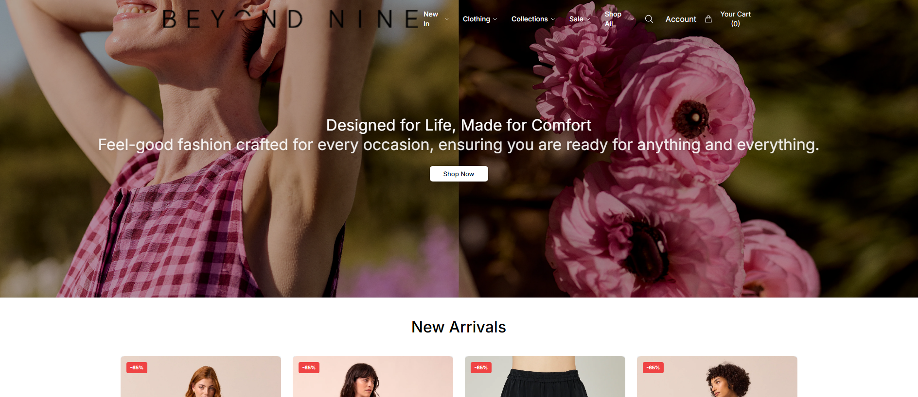 Primary capture · beyondninelabel.shop