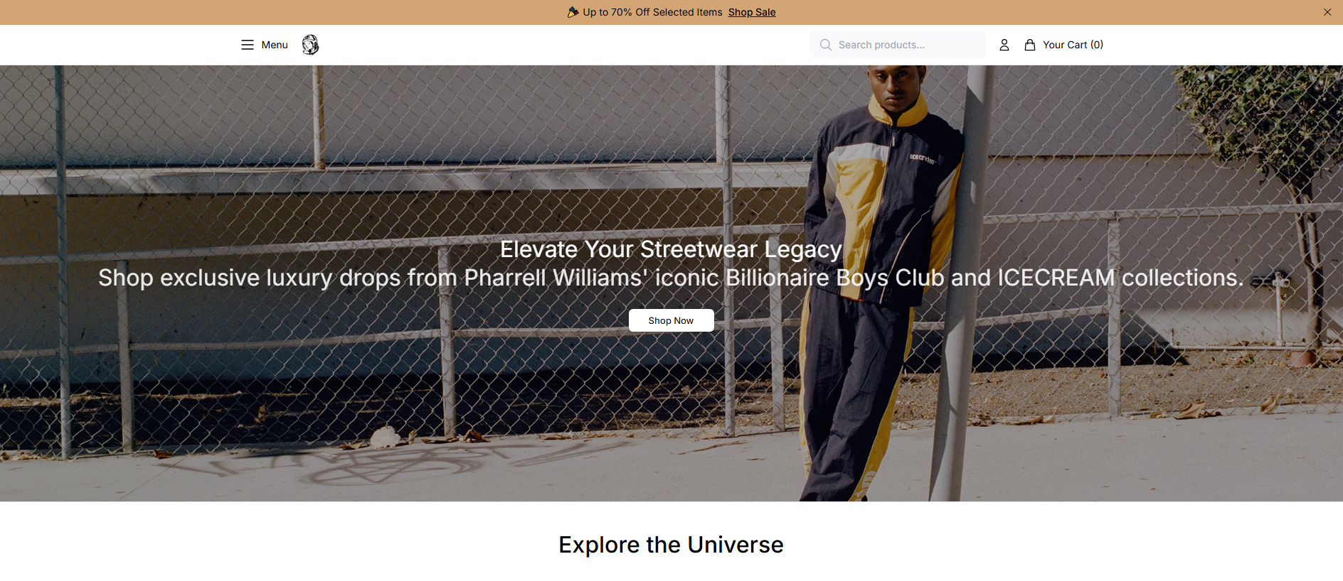Primary capture · billionaireboysclubicecreamhq.shop
