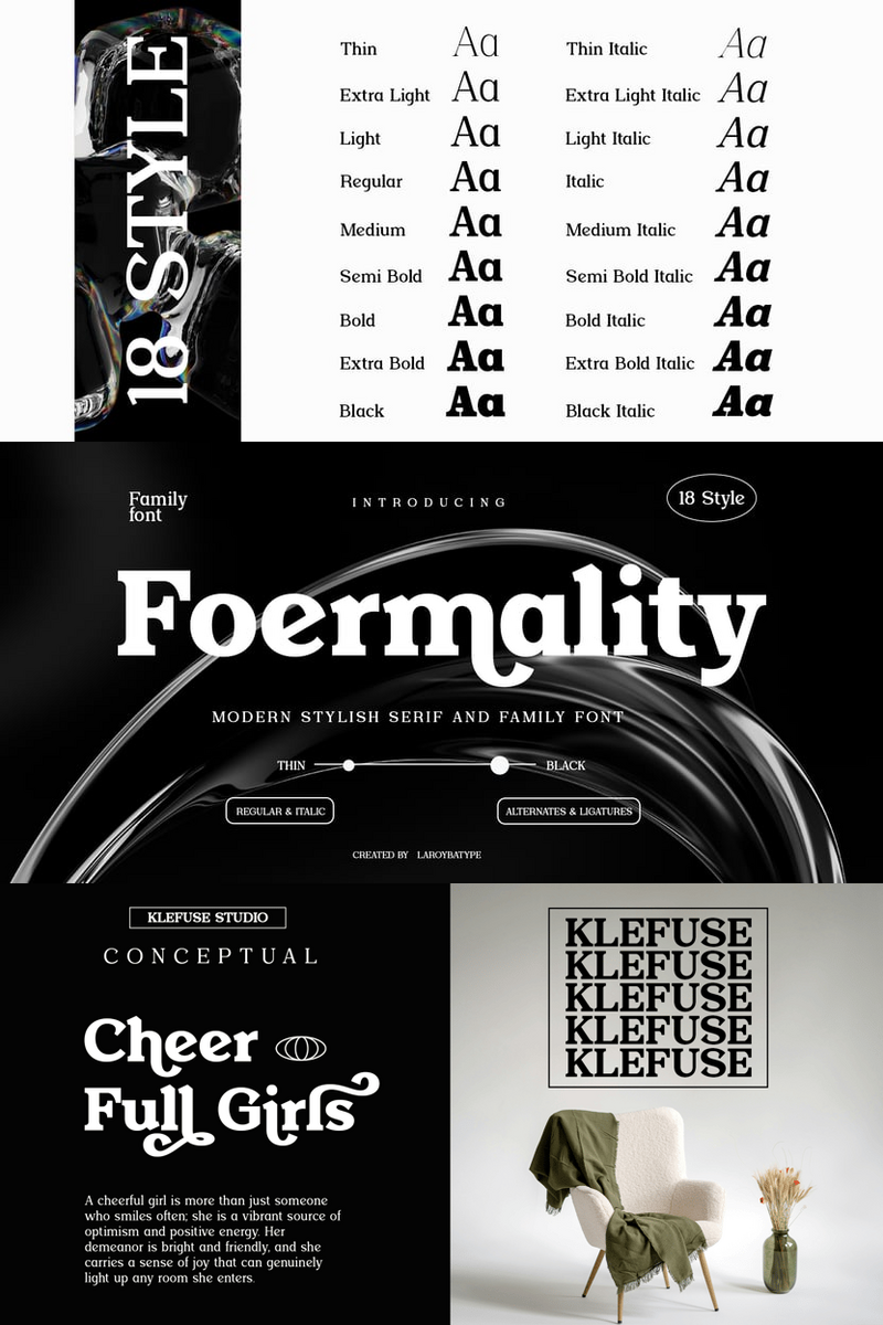 How to Infuse Handcrafted Soul into Your Lifestyle Blog Headlines with Foermality Serif