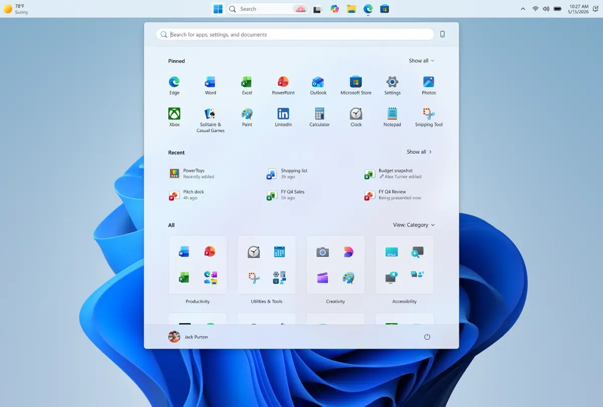 New Taskbar Flexibility Coming to Windows 11