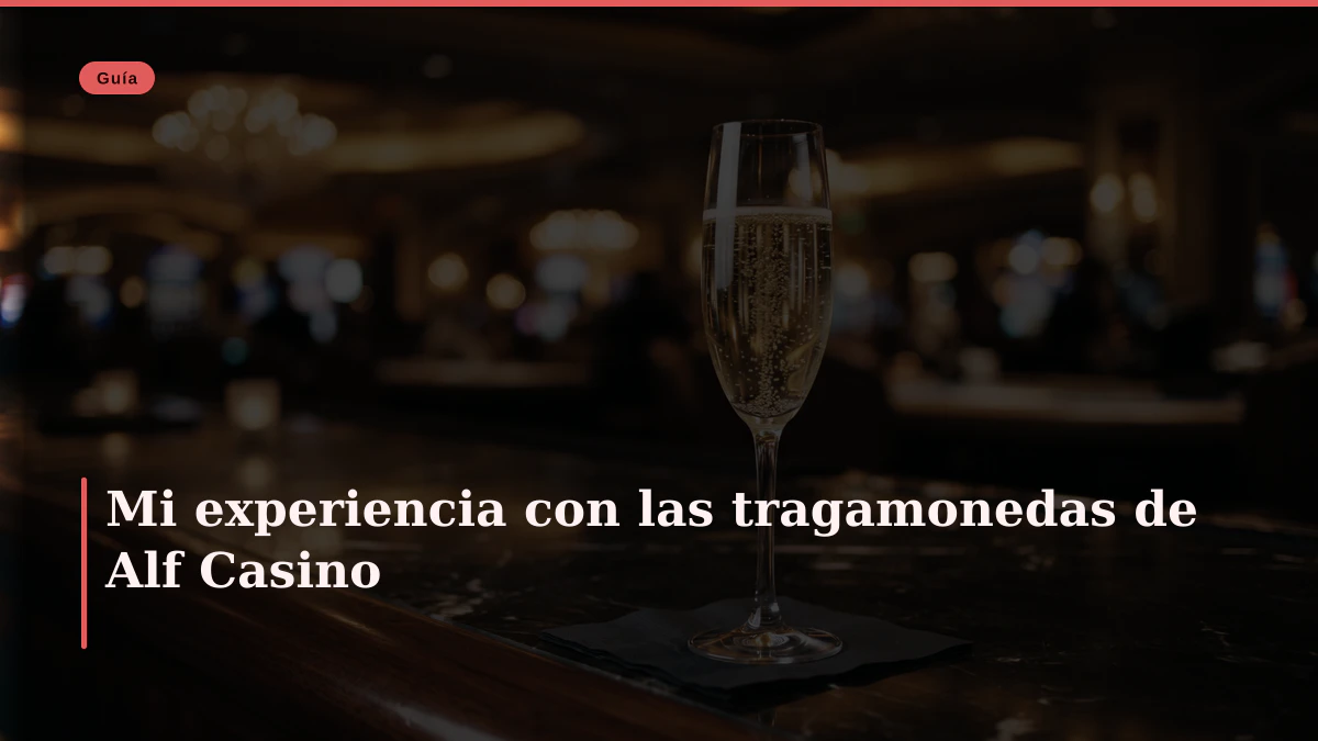 Mi experiencia con las tragamonedas de Alf Casino