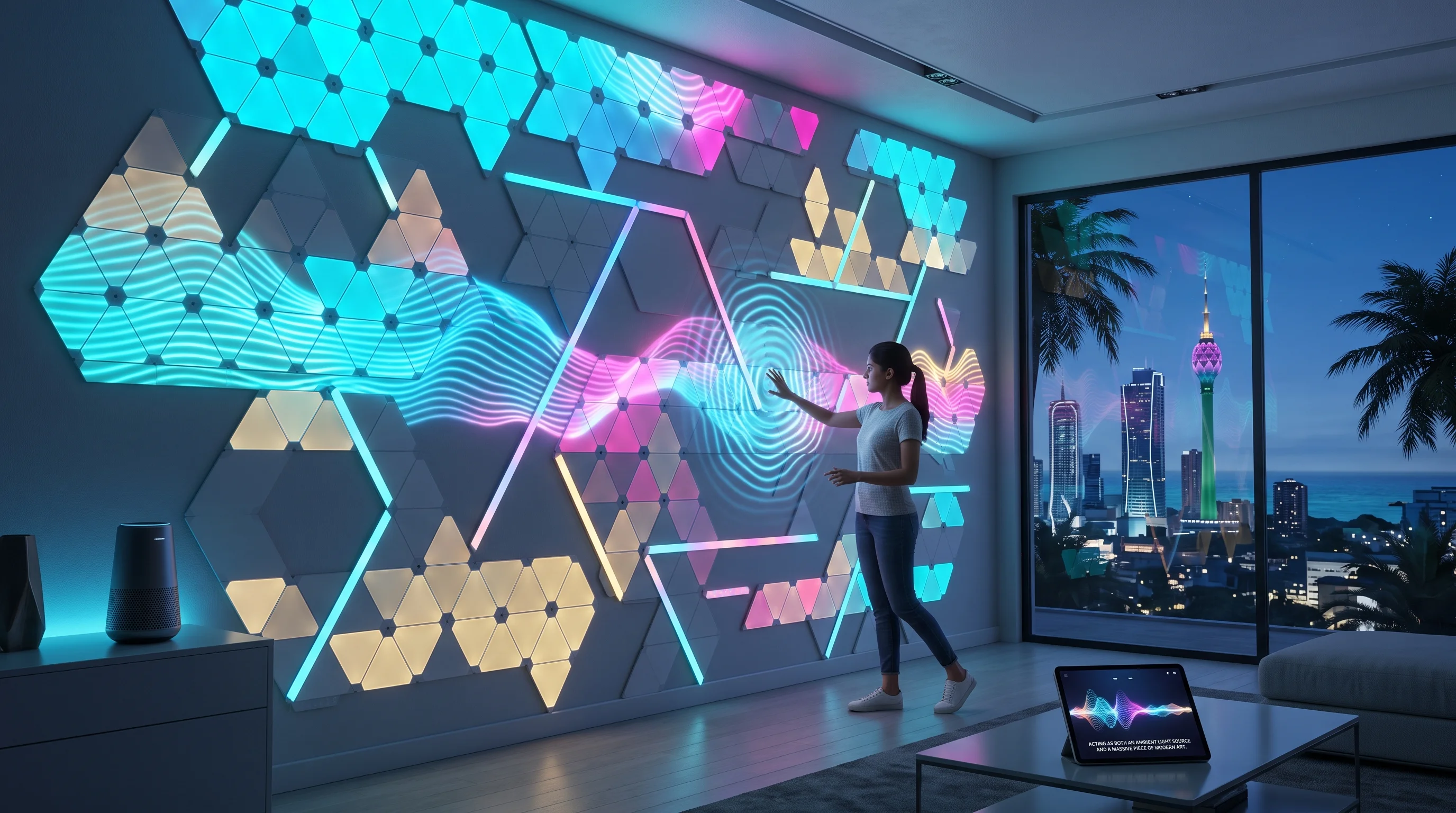 Kinetic Light Walls