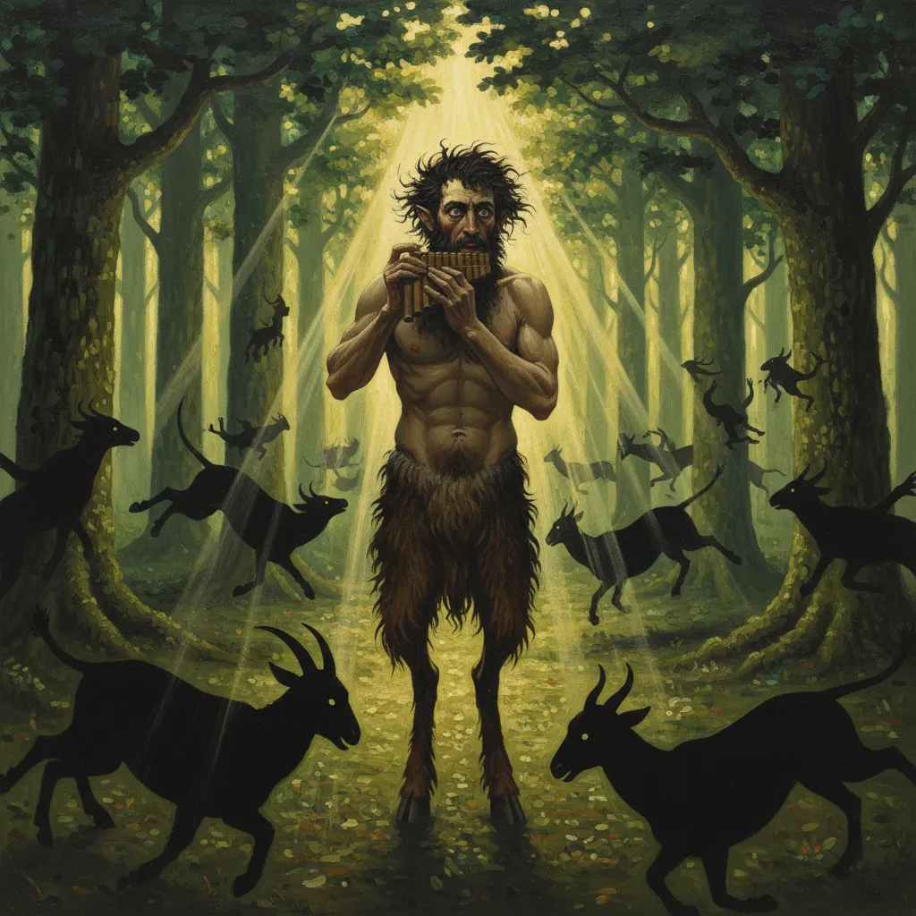 Pã — ilustração mitológica