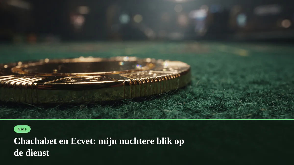 Chachabet en Ecvet: mijn nuchtere blik op de dienst